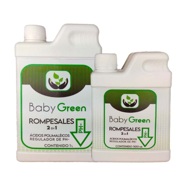 rompesales es una solucion liquida de silicato potasico que protege a tu planta contra infecciones y aumenta el nivel de ph